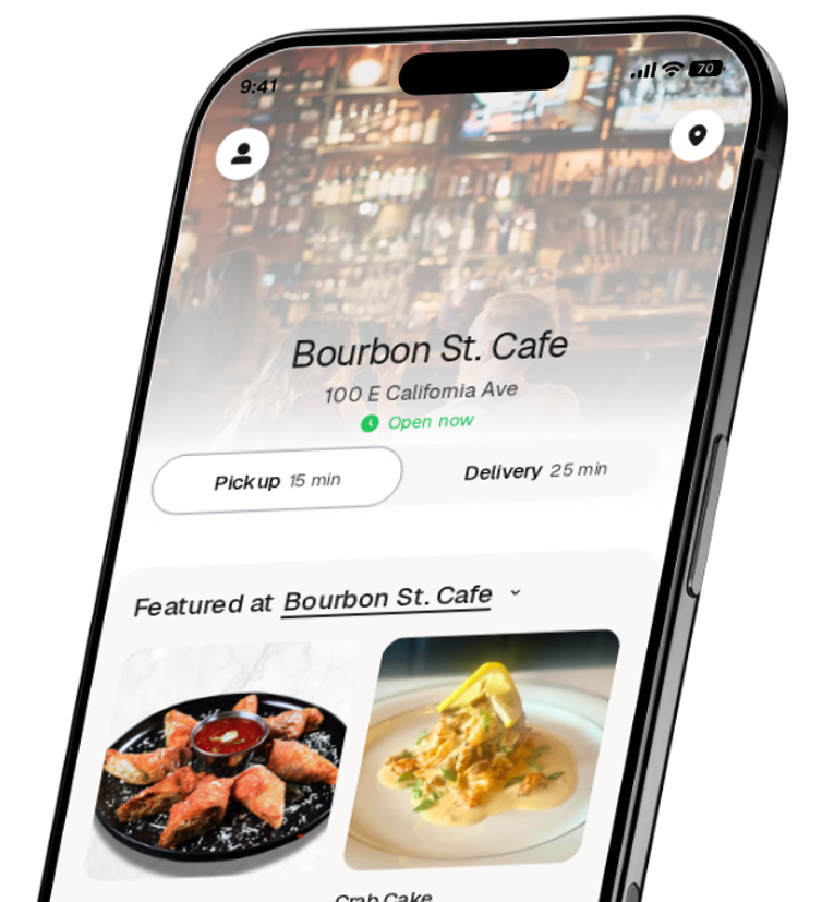 Bourbon St. Cafe app preview