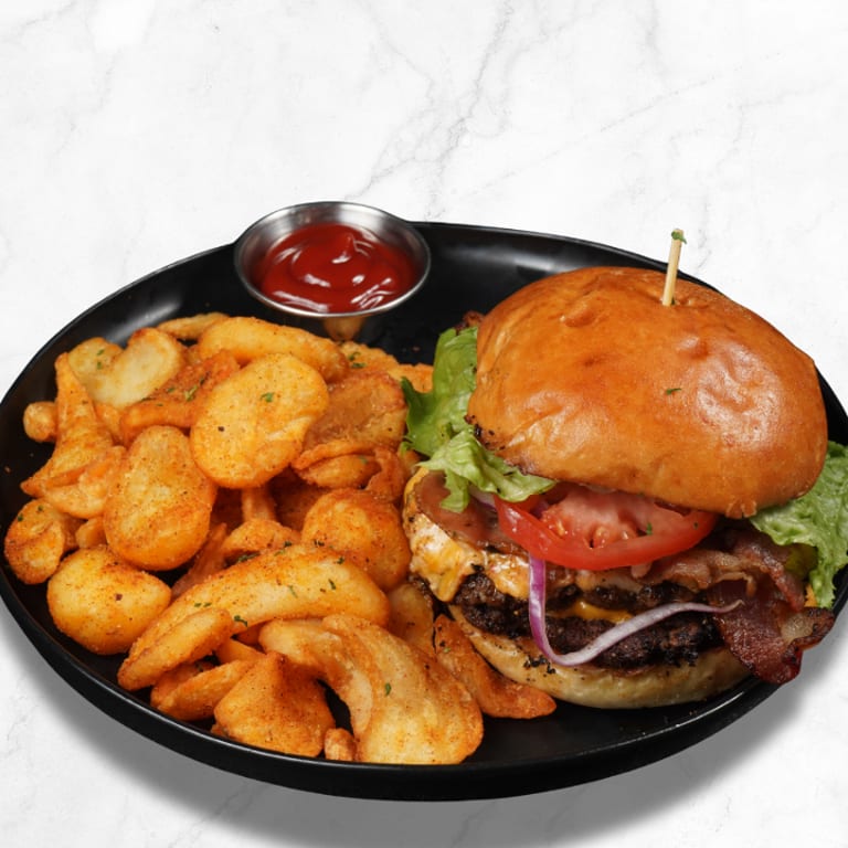 Indulge in Our Cheeseburger